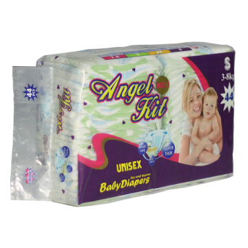 Baby Age Use Diaper for Baby with Cloth Like Back Sheet Baby Diaper in Guangzhou.